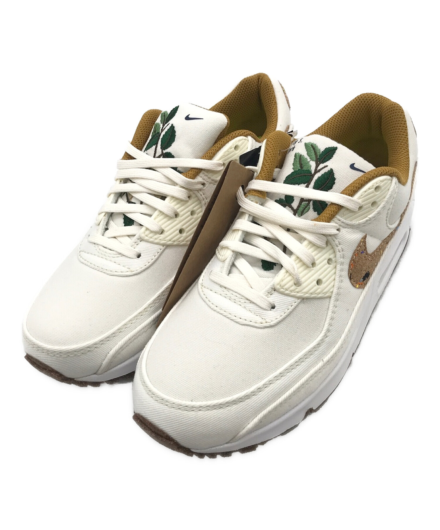 中古 古着通販 Nike ナイキ スニーカー Air Max 90 Natural Cork エアマックス 90 ナチュラルコルク アイボリー サイズ 24 5 未使用品 ブランド 古着通販 トレファク公式 Trefac Fashion