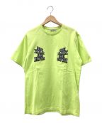 BlackEyePatchブラックアイパッチ）の古着「プリントカットソー/半袖Tシャツ」｜グリーン