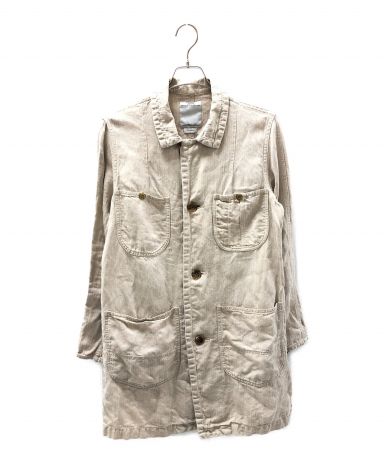 中古・古着通販】VISVIM (ビズビム) リネンコート ベージュ サイズ:Ｍ