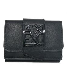 ARMANI EXCHANGE（アルマーニ エクスチェンジ）の古着「2つ折り財布」｜ブラック