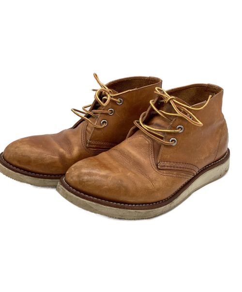 RED WING（レッドウィング）RED WING (レッドウィング) チャッカブーツ ブラウン サイズ:26の古着・服飾アイテム