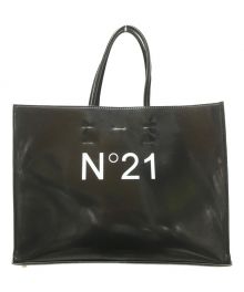 N°21（ヌメロヴェントゥーノ）の古着「2WAYバッグ/ハンドバッグ/トートバッグ/ショルダーバッグ」｜ブラック