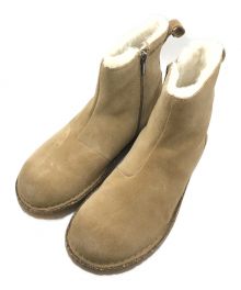 BIRKENSTOCK（ビルケンシュトック）の古着「サイドジップスウェードブーツ」｜カーキ