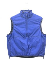 DAIWA PIER39（ダイワ ピア39）の古着「TECH REVERSIBLE PULLOVER PUFF VEST/リバーシブルベスト」｜ブルー×ブラック