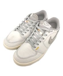 NIKE（ナイキ）の古着「Air Jordan 1 Low KO "White Canvas"/エアジョーダン1 ロー KO "ホワイト キャンバス"/スニーカー/」｜ホワイト×グレー