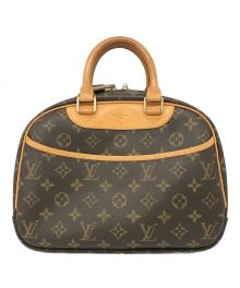 LOUIS VUITTON（ルイ ヴィトン）の古着「ドーヴィル(ボーリング ヴァニティ)/ハンドバッグ」｜ブラウン