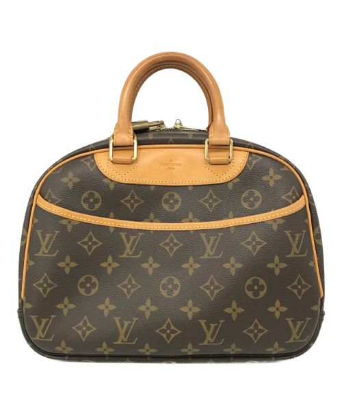 LOUIS VUITTON（ルイ ヴィトン）LOUIS VUITTON (ルイ ヴィトン) ドーヴィル(ボーリング ヴァニティ)/ハンドバッグ ブラウンの古着・服飾アイテム