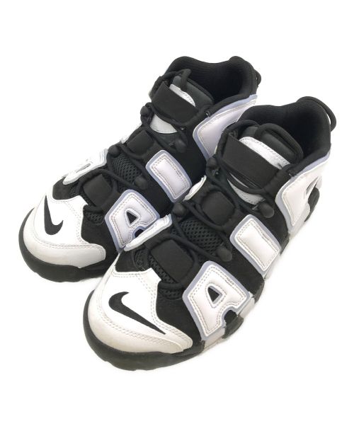 NIKE（ナイキ）NIKE (ナイキ) スニーカー/Air More Up tempo/エア モア アップテンポ ブラック×ホワイト サイズ:26の古着・服飾アイテム