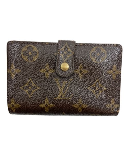 LOUIS VUITTON（ルイ ヴィトン）LOUIS VUITTON (ルイ ヴィトン) 2つ折り財布/ポルトモネビエヴィエノワ ブラウンの古着・服飾アイテム