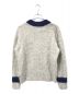 stussy (ステューシー) MOHAIR TENNIS SWEATER ASH/モヘア テニスセーター/長袖ニット グレー サイズ:Ｍ：16000円