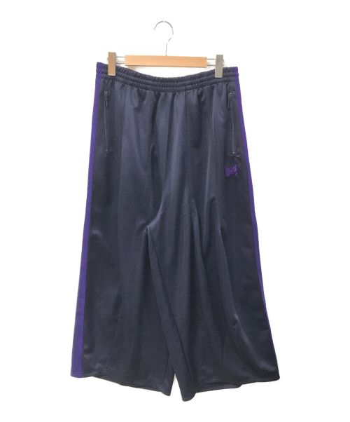 Needles（ニードルズ）Needles (ニードルス) H.D. Track Pant - Poly Smooth/ヒザデルトラックパンツ - ポリスムース ネイビー×パープル サイズ:Ｍの古着・服飾アイテム