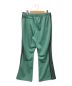 Needles (ニードルス) BOOT-CUT TRACK PANT-POLY SMOOTH グリーン サイズ:L：18000円