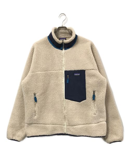 Patagonia（パタゴニア）Patagonia (パタゴニア) Ms Classic Retro-X Jkt / メンズ クラシック レトロX ジャケット/ボアジャケット ベージュ サイズ:XLの古着・服飾アイテム