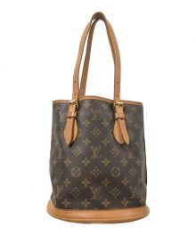 LOUIS VUITTON（ルイ ヴィトン）の古着「バケットPM/ショルダーバッグ/トートバッグ/ハンドバッグ」｜ブラウン