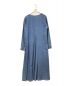 ZARA (ザラ) LONG DENIM DRESS/ロング デニム ドレス/デニムワンピース インディゴ サイズ:EUR:L 未使用品：4800円