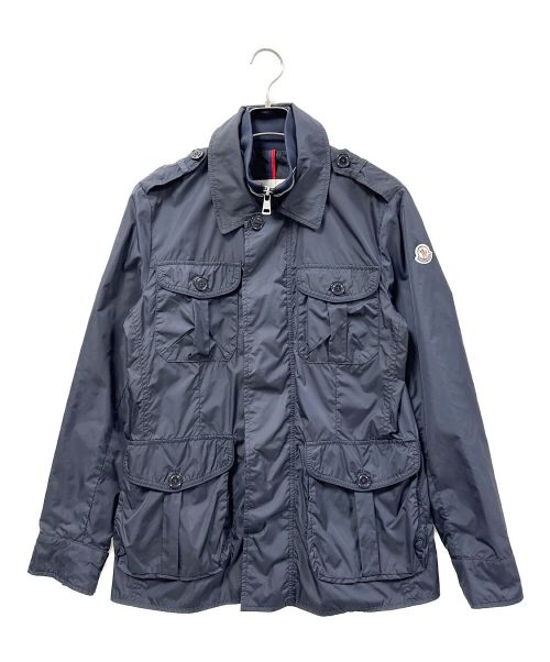 MONCLER（モンクレール）MONCLER (モンクレール) ミリタリータイプナイロンジャケット ネイビー サイズ:2の古着・服飾アイテム