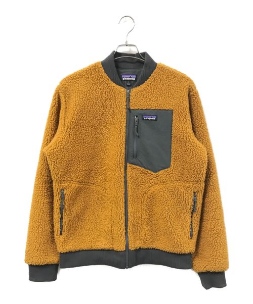 Patagonia（パタゴニア）Patagonia (パタゴニア) Retro-X BOMBER Jacket/フリースジャケット イエロー サイズ:Mの古着・服飾アイテム