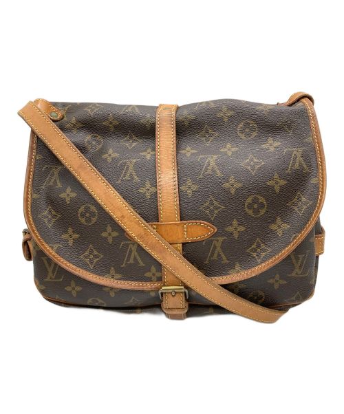 LOUIS VUITTON（ルイ ヴィトン）LOUIS VUITTON (ルイ ヴィトン) モノグラム ソミュールMM ブラウンの古着・服飾アイテム