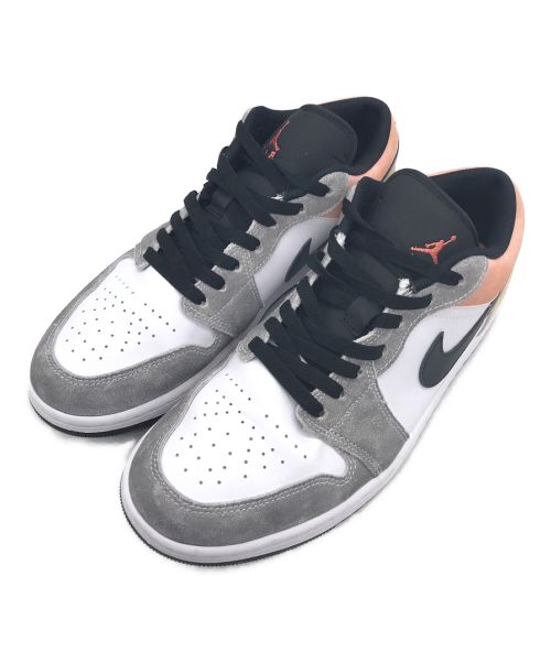 NIKE（ナイキ）NIKE (ナイキ) スニーカー/AIR JORDAN 1 LOW SE/エア ジョーダン 1 ロー グレー×ベージュ サイズ:28の古着・服飾アイテム