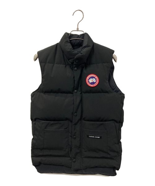 CANADA GOOSE（カナダグース）CANADA GOOSE (カナダグース) ダウンベスト ブラック サイズ:XSの古着・服飾アイテム