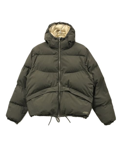 Saturdays NYC（サタデーズ ニューヨーク）Saturdays NYC (サタデーズ ニューヨーク) Tomo Puffer Jacket/パファージャケット/中綿ジャケット オリーブ サイズ:L 未使用品の古着・服飾アイテム