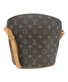 LOUIS VUITTON（ルイ ヴィトン）の古着「ドルーオ/ショルダーポーチ」｜ブラウン