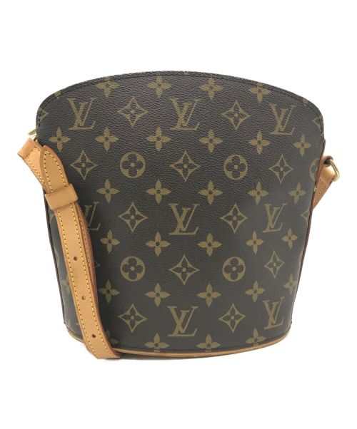 LOUIS VUITTON（ルイ ヴィトン）LOUIS VUITTON (ルイ ヴィトン) ドルーオ/ショルダーポーチ ブラウンの古着・服飾アイテム