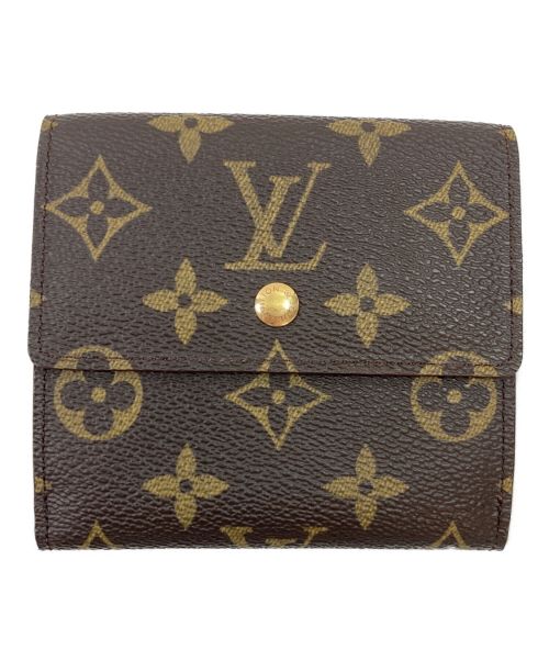 LOUIS VUITTON（ルイ ヴィトン）LOUIS VUITTON (ルイ ヴィトン) 2つ折り財布/ポルトフォイユ・エリーズ ブラウンの古着・服飾アイテム