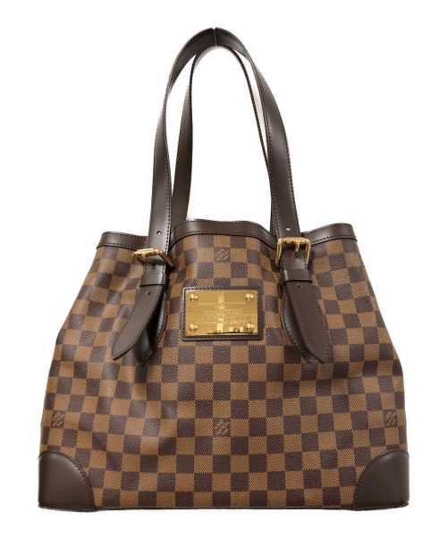 LOUIS VUITTON（ルイ ヴィトン）LOUIS VUITTON (ルイ ヴィトン) ハムステッドMM/トートバッグ ブラウンの古着・服飾アイテム