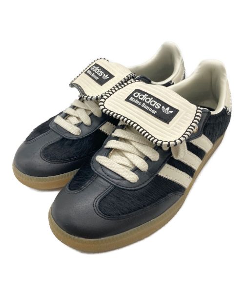 adidas（アディダス）adidas (アディダス) WALES BONNER (ウェールズボナー) WB PONY TONAL SAMBA/サンバ ポニー トーナル/スニーカー ブラック サイズ:US8 1/2の古着・服飾アイテム