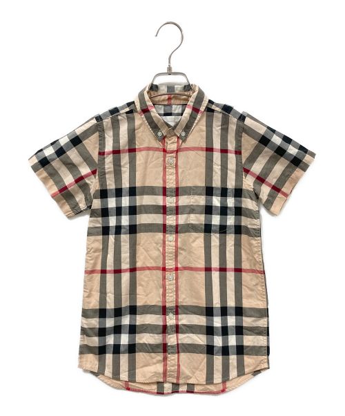 BURBERRY CHILDREN（バーバリー チルドレン）BURBERRY CHILDREN (バーバリー チルドレン) シャツ ベージュ×ブラック サイズ:10Y-140の古着・服飾アイテム