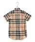 BURBERRY CHILDREN (バーバリー チルドレン) シャツ ベージュ×ブラック サイズ:10Y-140：3980円