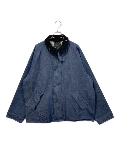 Barbour（バブアー）Barbour (バブアー) JOURNAL STANDARD relume (ジャーナルスタンダード レリューム) デニムトランスポートジャケット/デニムジャケット インディゴ サイズ:36の古着・服飾アイテム