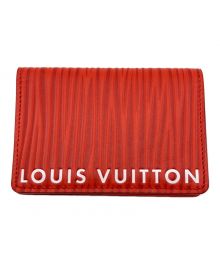 LOUIS VUITTON（ルイ ヴィトン）の古着「オーガナイザー・ドゥ・ポッシュ/カードケース/パスケース」｜レッド