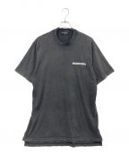 BALENCIAGAバレンシアガ）の古着「ターンロゴオーバーサイズTシャツ」｜ブラック