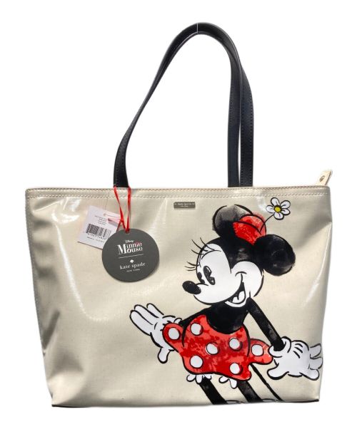 Kate Spade（ケイトスペード）Kate Spade (ケイトスペード) MINNIE MOUSE トートバッグの古着・服飾アイテム