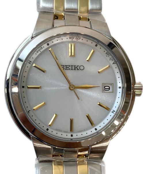 SEIKO（セイコー）SEIKO (セイコー) 腕時計/セイコー セレクション/SBTM285/ソーラー/電波 シルバーの古着・服飾アイテム