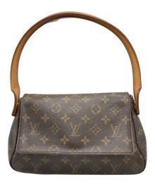 LOUIS VUITTON（ルイ ヴィトン）の古着「ミニルーピング/ハンドバッグ」｜ブラウン