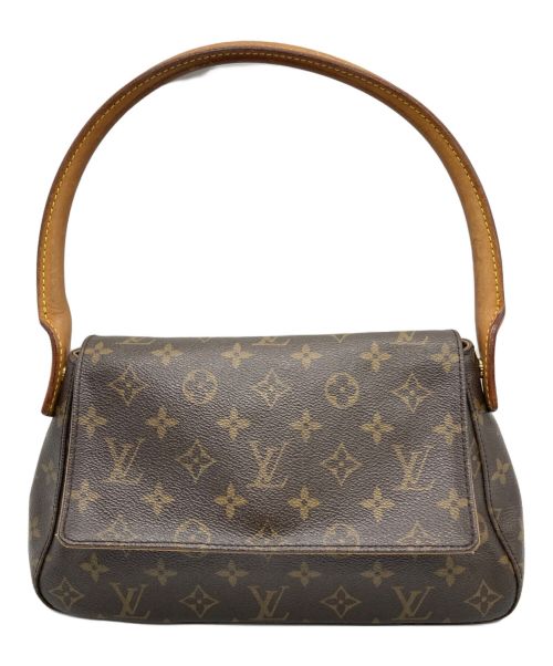 LOUIS VUITTON（ルイ ヴィトン）LOUIS VUITTON (ルイ ヴィトン) ミニルーピング/ハンドバッグ ブラウンの古着・服飾アイテム