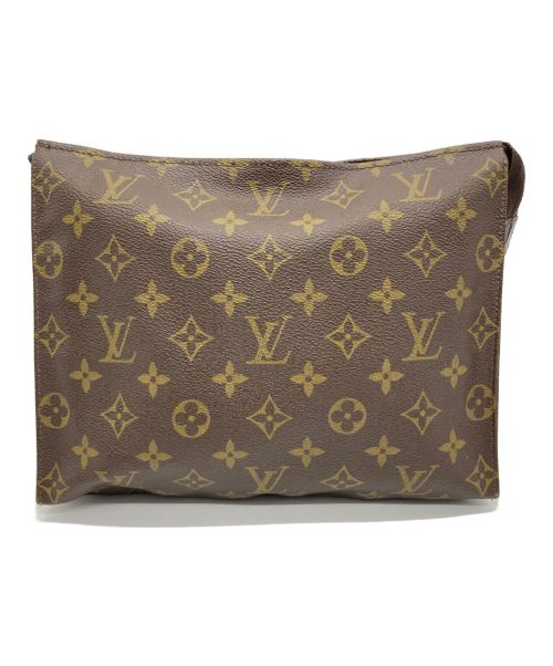 LOUIS VUITTON（ルイ ヴィトン）LOUIS VUITTON (ルイ ヴィトン) ポシェットトワレット26/クラッチバッグ/ポーチ ブラウンの古着・服飾アイテム