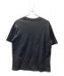 BURBERRY (バーバリー) モノグラムモチーフコットンオーバーサイズTシャツ ブラック サイズ:M：18000円