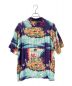 Sun Surf (サンサーフ) 宝船柄アロハシャツ パープル×ブルー サイズ:XL：18000円