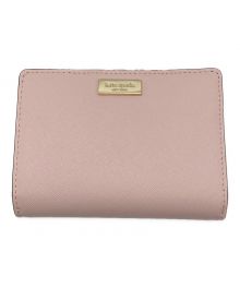 Kate Spade（ケイトスペード）の古着「2つ折り財布」｜ピンク