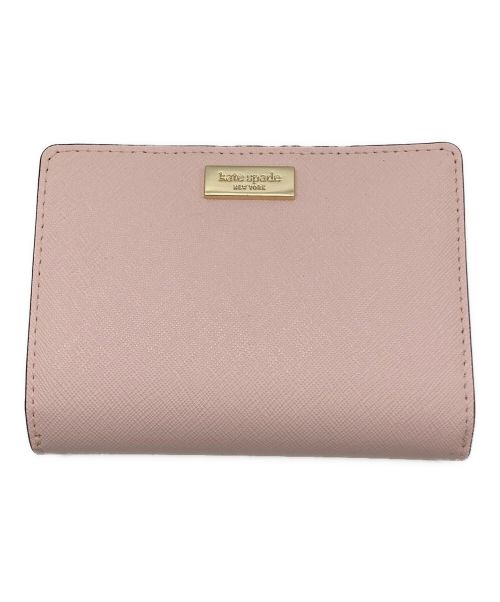 Kate Spade（ケイトスペード）Kate Spade (ケイトスペード) 2つ折り財布 ピンクの古着・服飾アイテム