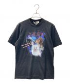 MSGMエムエスジーエム）の古着「スペースキャッツTシャツ」｜ブラック