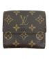 LOUIS VUITTON (ルイ ヴィトン) 3つ折り財布/2つ折り財布/財布/ポルトモネ・ビエ カルトクレディ：18000円