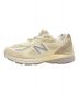 NEW BALANCE (ニューバランス) ローカットスニーカー ベージュ サイズ:25.5 未使用品：22000円