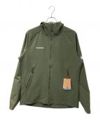 MAMMUTマムート）の古着「Macun 2.0 SO Hooded Jacket」｜グリーン