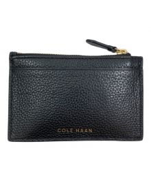 COLE HAAN（コールハーン）の古着「レザーコインケース」｜ブラック