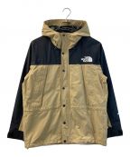 THE NORTH FACEザ ノース フェイス）の古着「マウンテンライトジャケット」｜ベージュ×ブラック